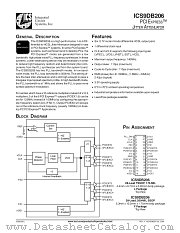 ICS9DB206 datasheet pdf Texas Instruments
