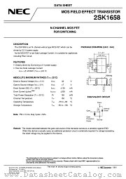 2SK1658-T2 datasheet pdf NEC