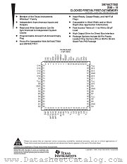 SN74ACT7882-20FN datasheet pdf Texas Instruments
