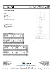 LC503THR1-30P-A datasheet pdf Marktech Optoelectronics
