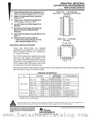 SN74LVTH241NSR datasheet pdf Texas Instruments