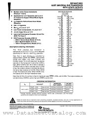 SN74AUC16501DGVR datasheet pdf Texas Instruments
