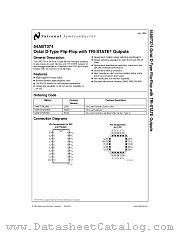 5962-9314901Q2A(54ABT374E-QML) datasheet pdf National Semiconductor
