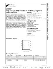 LM5007SDX datasheet pdf National Semiconductor