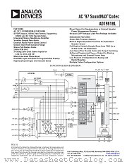 AD1981BLJST datasheet pdf Analog Devices