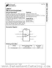 LM6511IMX datasheet pdf National Semiconductor