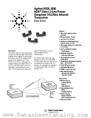 HSDL-3202 datasheet pdf Agilent (Hewlett-Packard)