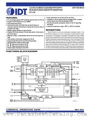 IDT72V3613L12PF8 datasheet pdf IDT