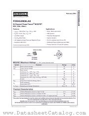 FDD45AN06LA0 datasheet pdf Fairchild Semiconductor