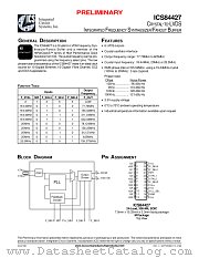 ICS84427 datasheet pdf Texas Instruments