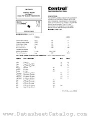 CMLT2907A datasheet pdf Central Semiconductor