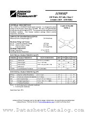 1150MP datasheet pdf Advanced Power Technology
