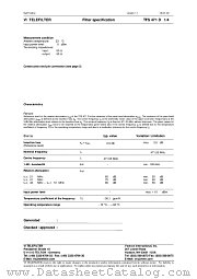 TFS471D datasheet pdf Vectron