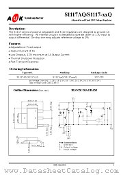 S1117-15Q datasheet pdf AUK Corp