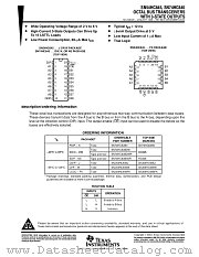 SN74HC645NSR datasheet pdf Texas Instruments