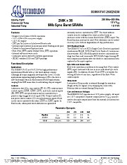 GS880V37A datasheet pdf GSI Technology