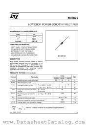 1N5821RL datasheet pdf ST Microelectronics