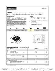 FDS6690_NL datasheet pdf Fairchild Semiconductor