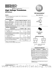 MMBTA42LT1 datasheet pdf ON Semiconductor