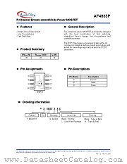 AF4835P datasheet pdf Anachip