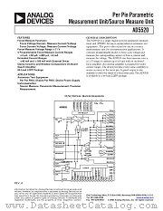 AD5520JST-REEL datasheet pdf Analog Devices