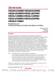 HB28L064MM3 datasheet pdf Renesas