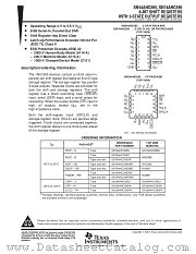 SN74AHC595NSR datasheet pdf Texas Instruments