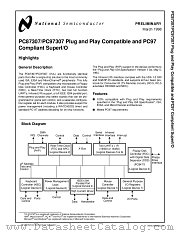 PC97307-ICE/EB datasheet pdf National Semiconductor