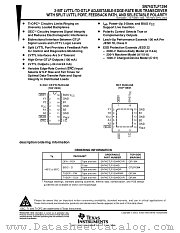 SN74GTLP1394DGVR datasheet pdf Texas Instruments