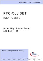 ICE1PD265G datasheet pdf Infineon