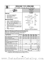 SRA1090 datasheet pdf Taiwan Semiconductor