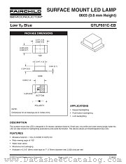 QTLP601CEBTR datasheet pdf Fairchild Semiconductor