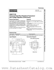 USB1T1103 datasheet pdf Fairchild Semiconductor