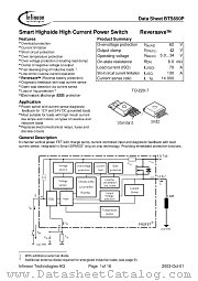 BTS650P datasheet pdf Infineon