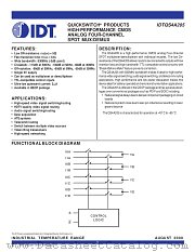 QS4A205Q8 datasheet pdf IDT