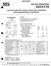 2SC4179-T1 datasheet pdf NEC