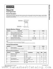 FDLL4151 datasheet pdf Fairchild Semiconductor