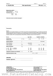 TFS433C datasheet pdf Vectron