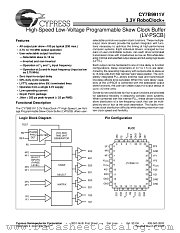 CY7B9911V-5JC datasheet pdf Cypress