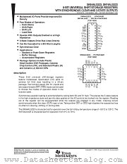 SNJ54ALS323FK datasheet pdf Texas Instruments