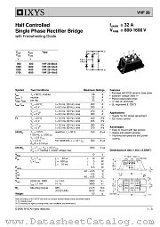 VHF28-14IO5 datasheet pdf IXYS