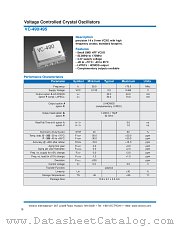 VC-490 datasheet pdf Vectron