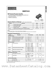 MMBT4354_NL datasheet pdf Fairchild Semiconductor