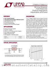 LT1585A-3.3 datasheet pdf Linear Technology