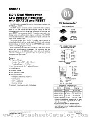 CS8361YDPSR7 datasheet pdf ON Semiconductor