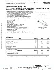 MRF5P21240R6 datasheet pdf Freescale (Motorola)