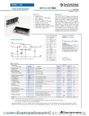 PT5071A datasheet pdf Texas Instruments