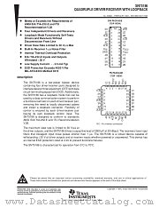 SN75186DW datasheet pdf Texas Instruments