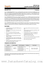 HYMD564646A(L)8-L datasheet pdf Hynix Semiconductor