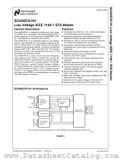 SCANSTA101SM datasheet pdf National Semiconductor